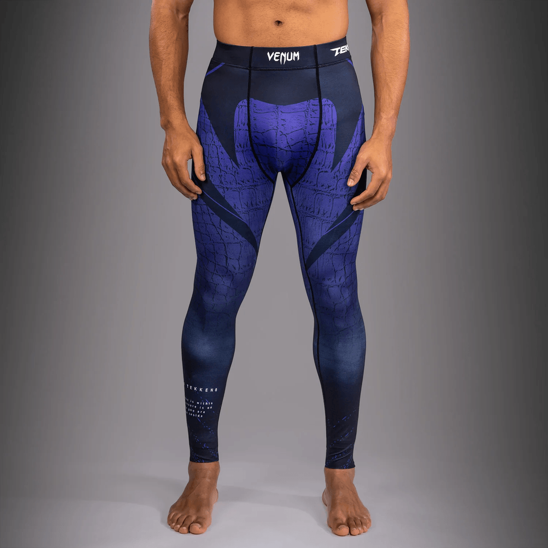 Venum x TEKKEN 8 Spats - Kazuya - Black/Blue