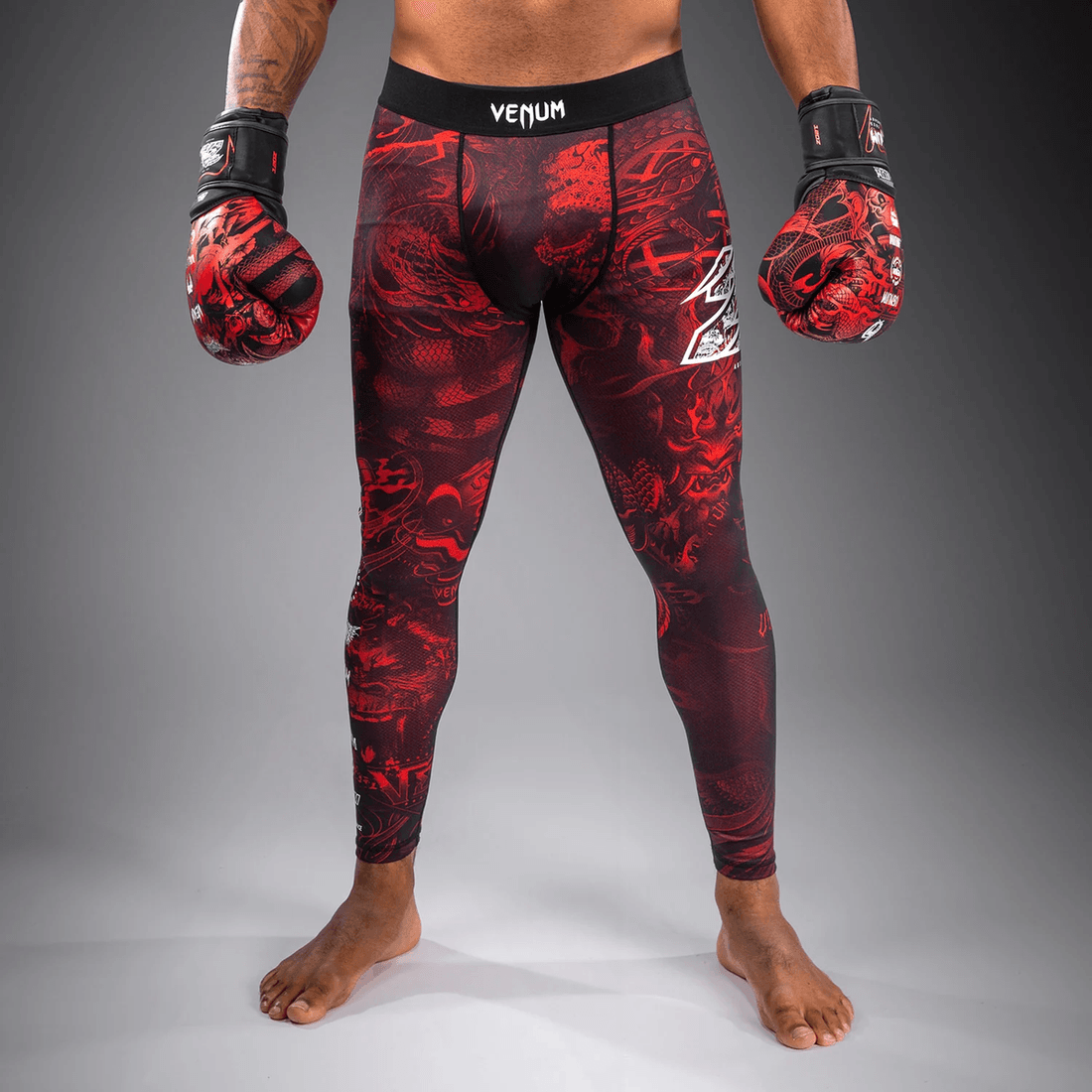 Venum 20th Anniversary Spats - Black/Red