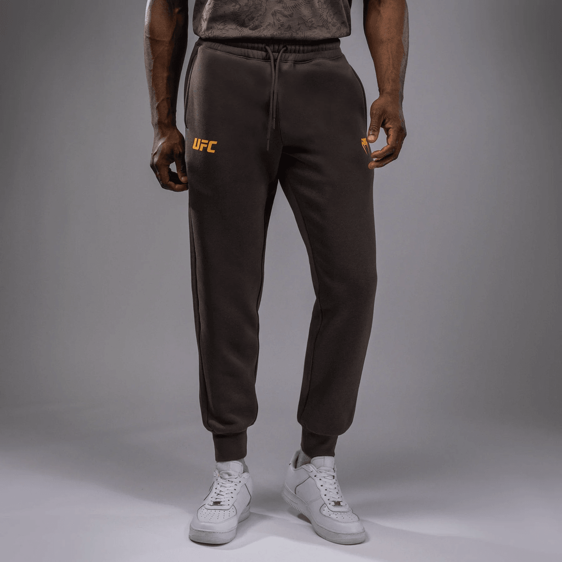 UFC Fusion by Venum Fight Week Men’s Cotton Pant - Solid Earthen Brown