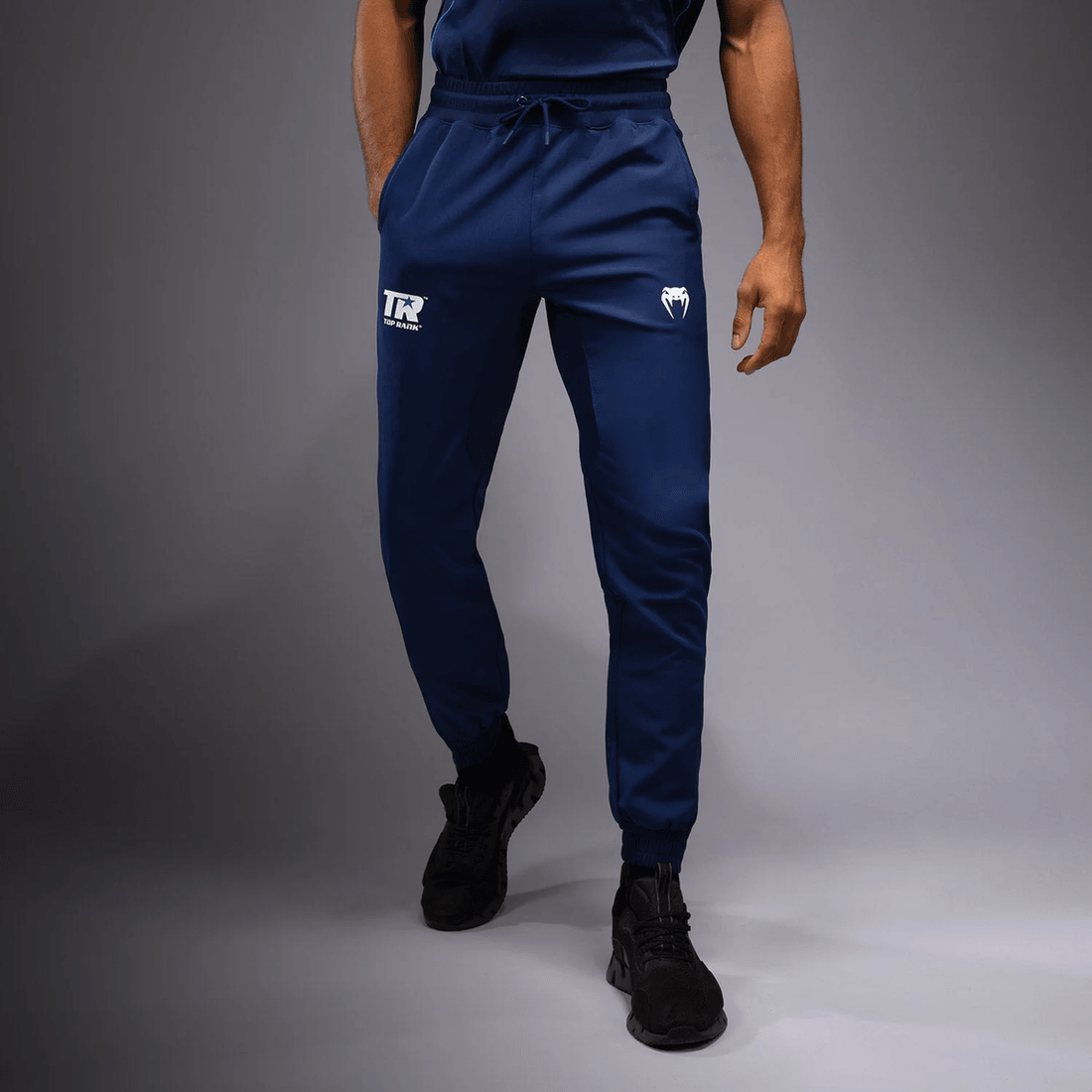 Venum x Top Rank Original Men's Performance Joggers - Navy Blue