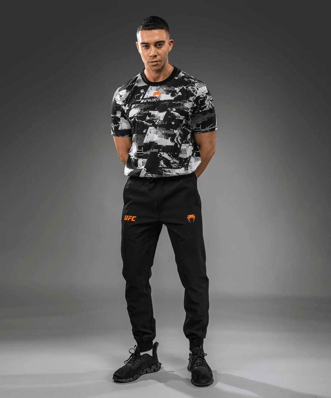 Men's UFC Zenith by Venum Black Authentic Fight Week Pant