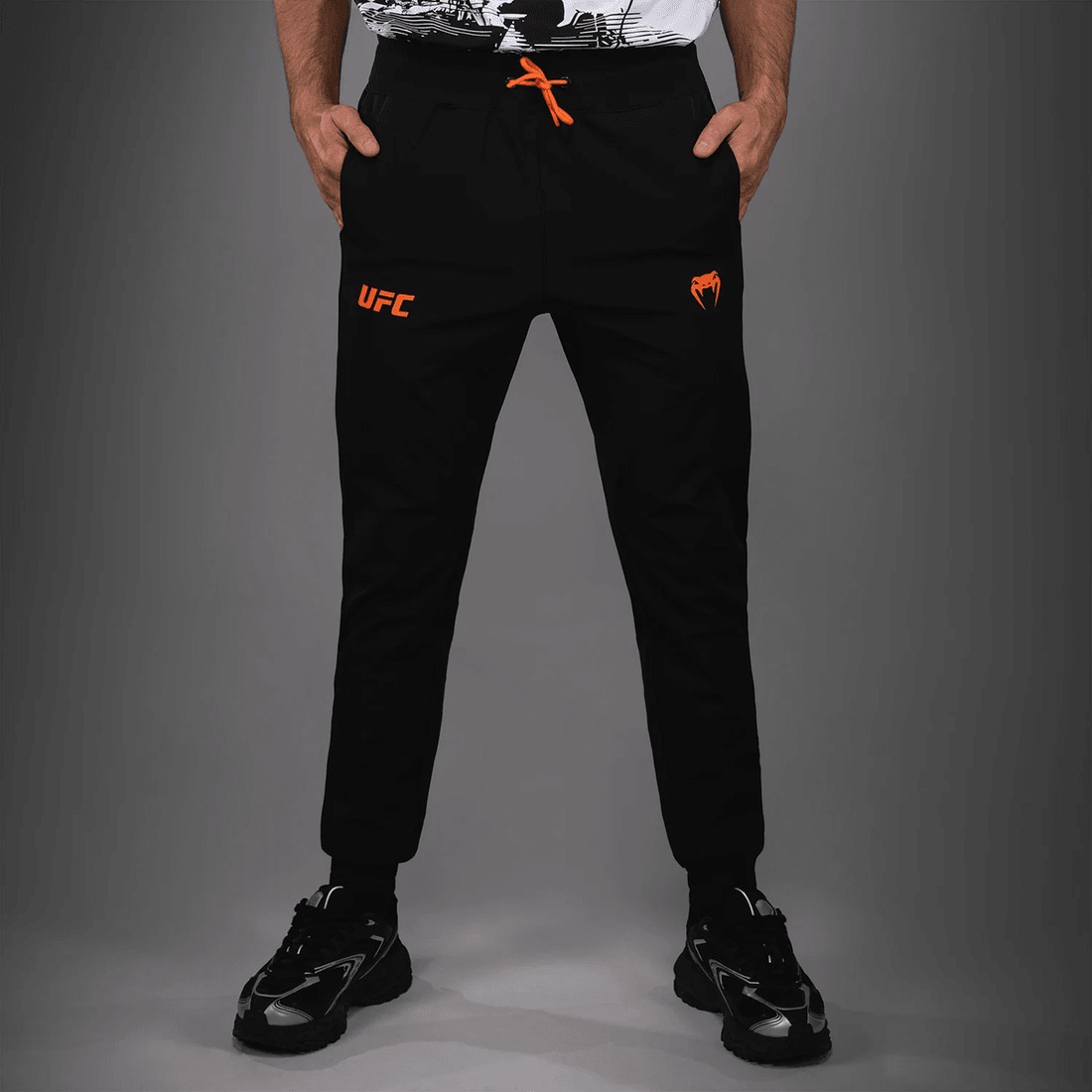 Men's UFC Zenith by Venum Black Authentic Fight Week Pant