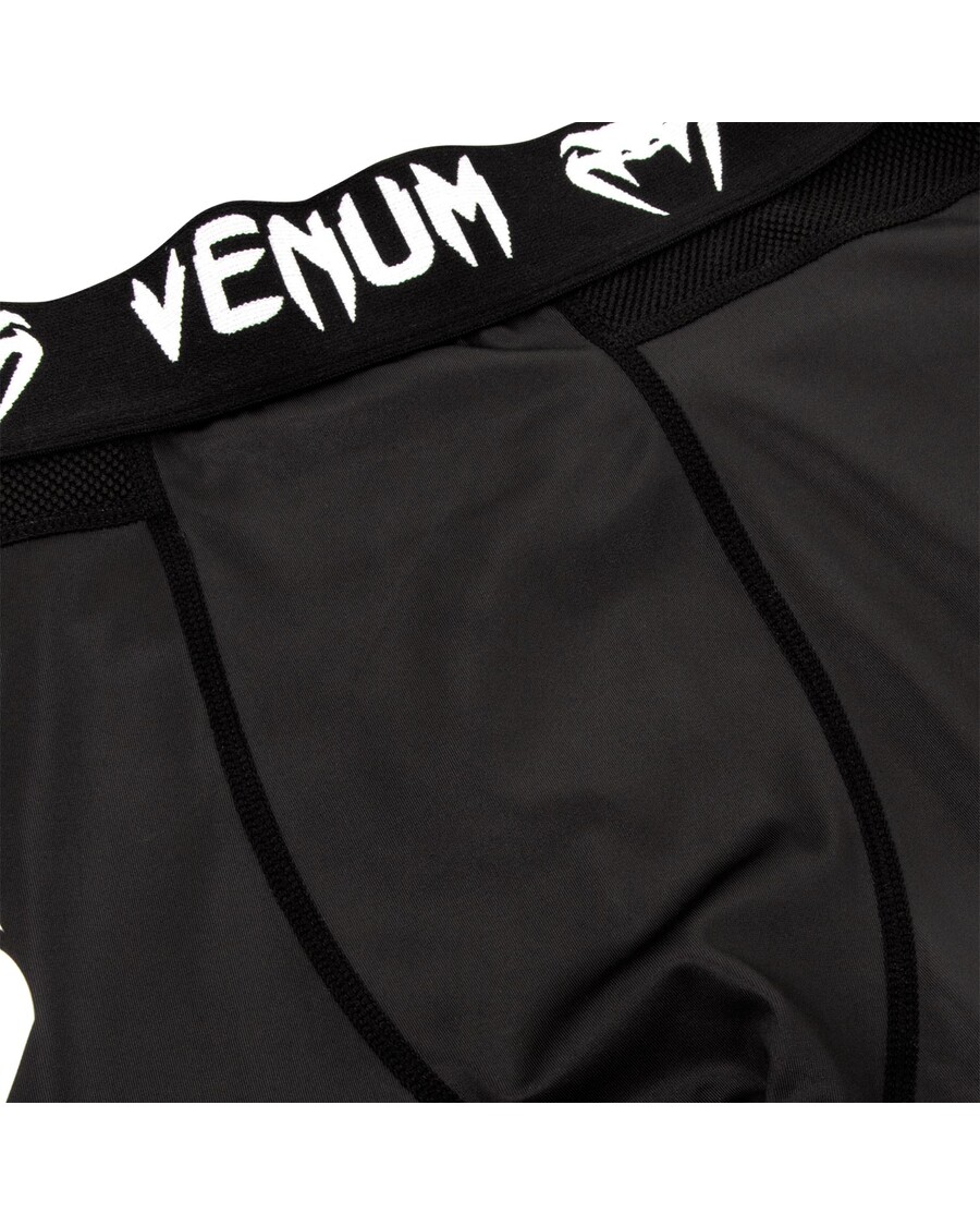 Kompresné Pančuchové Nohavice Venum Logos - čierno/biele
