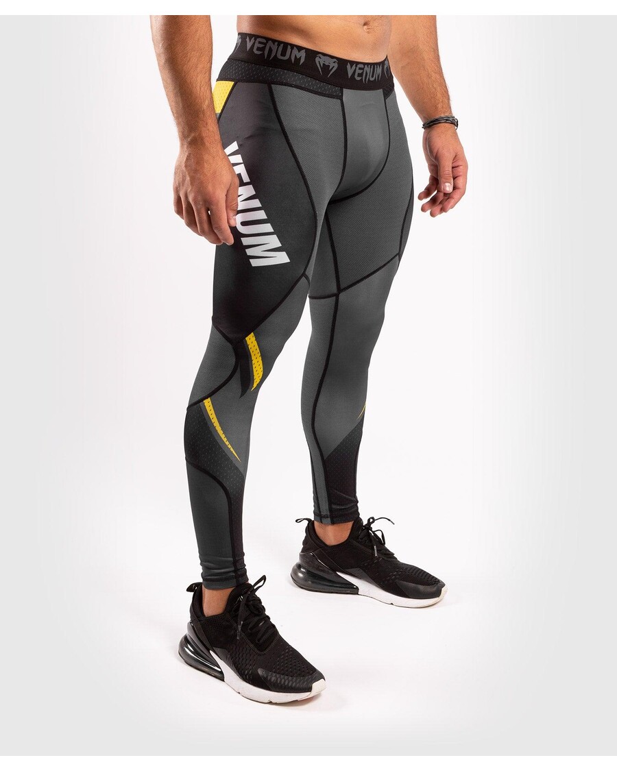 Kompresijske Hlačne Nogavice Venum One Fc Impact - Sivo/rumene