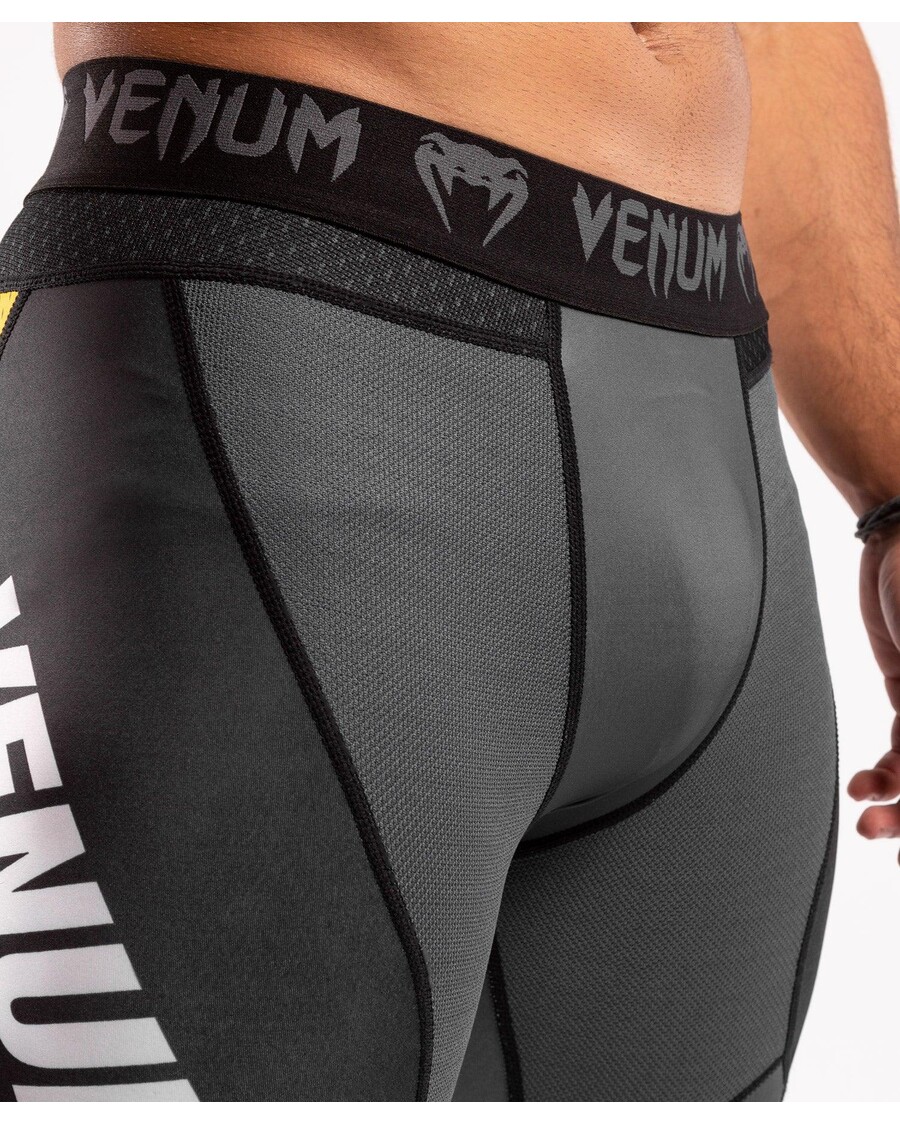 Kompresijske Hlačne Nogavice Venum One Fc Impact - Sivo/rumene