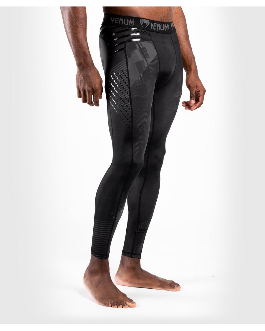 Kompresívne Pančuchové Nohavice Venum Lebky - čierno/čierne