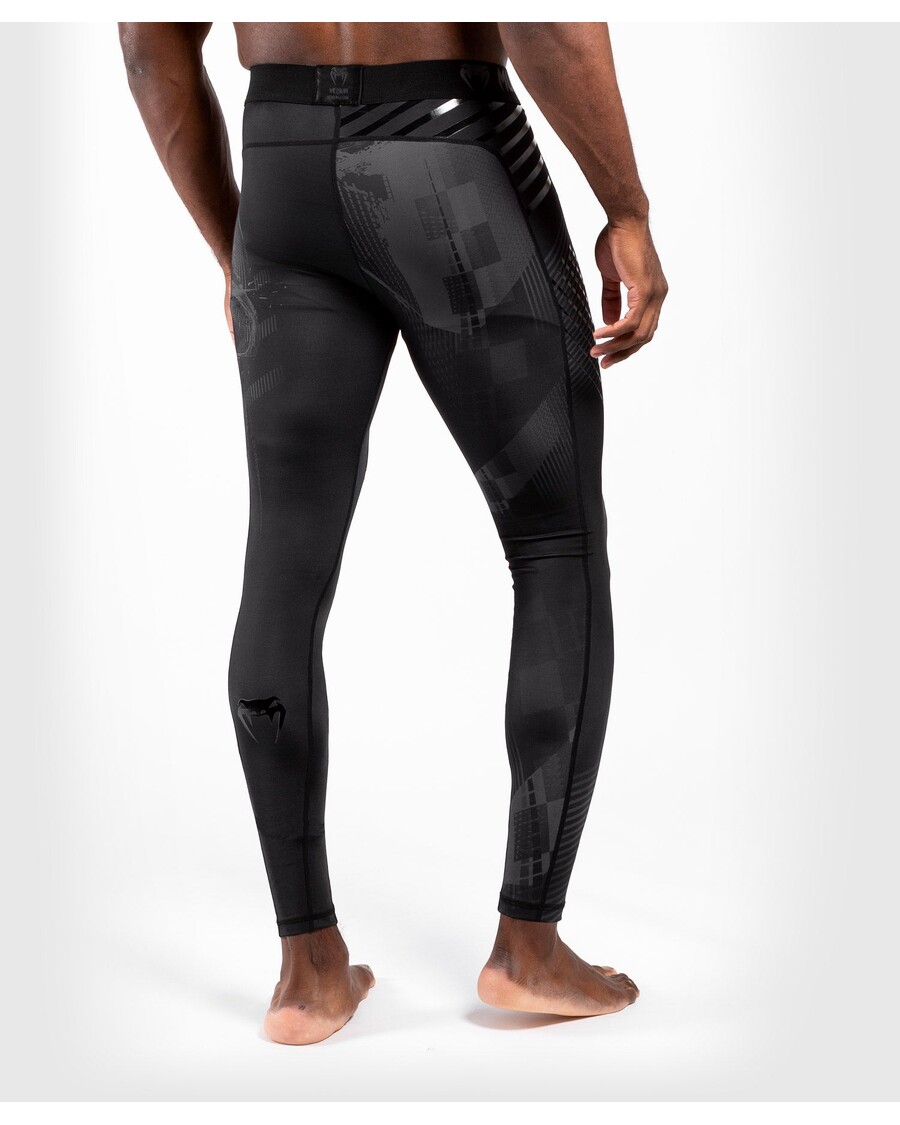 Kompresívne Pančuchové Nohavice Venum Lebky - čierno/čierne