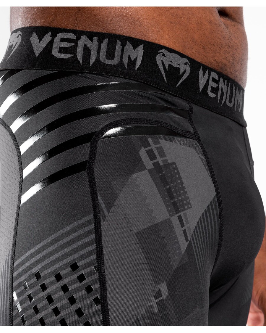 Kompresívne Pančuchové Nohavice Venum Lebky - čierno/čierne