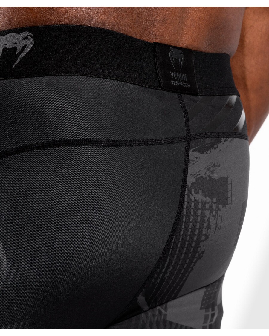 Kompresívne Pančuchové Nohavice Venum Lebky - čierno/čierne