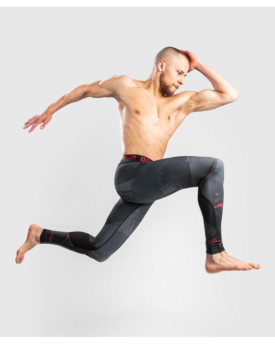 Ufc Venum Autentický Bojový Týždeň 2.0 Pánsky Výkon Tesný - čierny