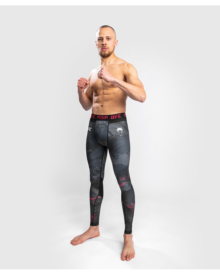 Ufc Venum Autentický Bojový Týždeň 2.0 Pánsky Výkon Tesný - čierny