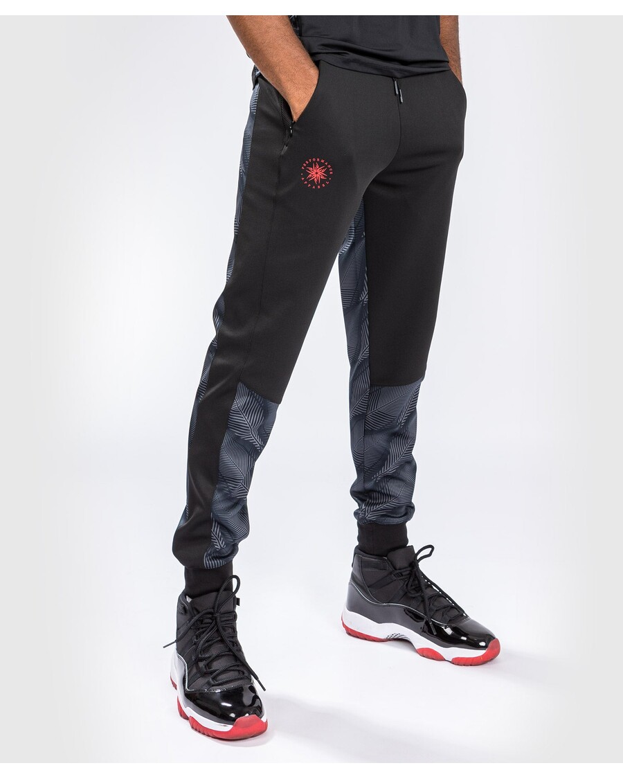 Joggerji Venum Phantom - črno/rdeči