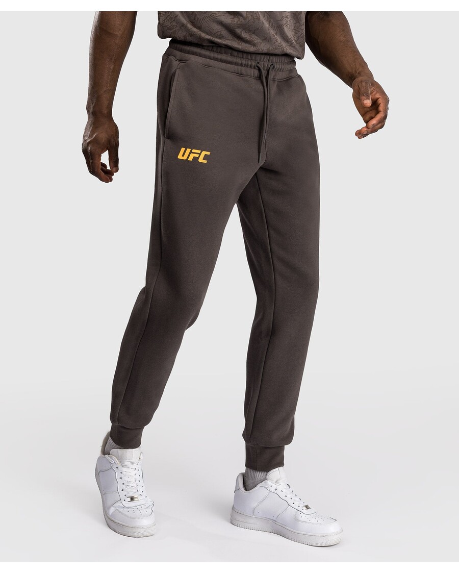 Ufc Fusion By Venum Fight Week Vīriešu Kokvilnas Bikses - Vienkrāsains Māla Brūns
