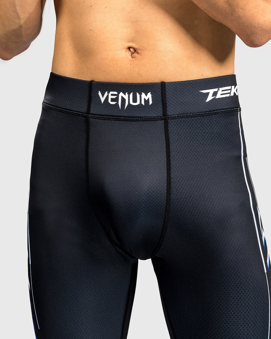 Venum X Tekken 8 - Jin Kazama Spats - Modro/črno/belo