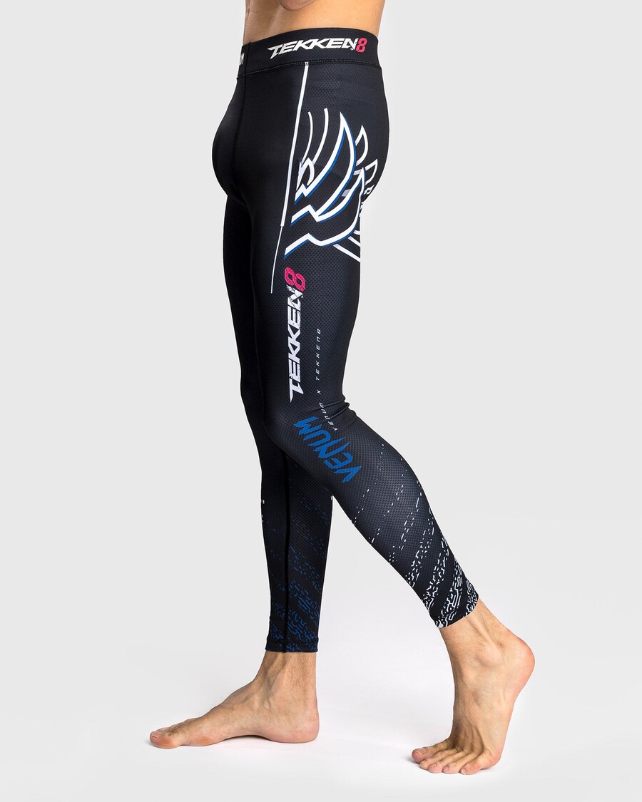 Venum X Tekken 8 - Jin Kazama Spats - Modro/črno/belo