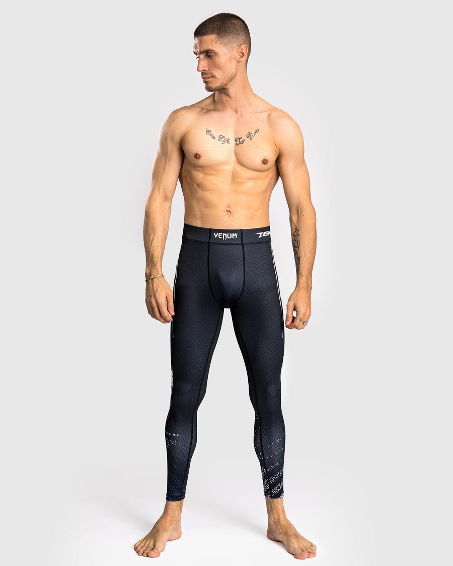 Venum X Tekken 8 - Jin Kazama Spats - Modro/črno/belo