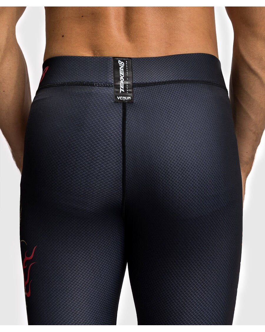 Venum x TEKKEN 8 - Marshall Law Spats - Black/Red/Gold