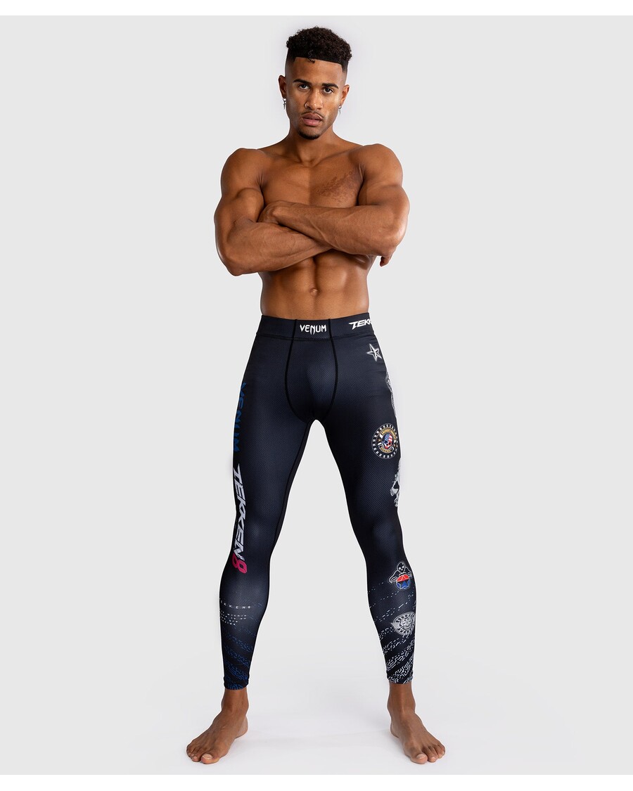 Venum X Tekken 8 - Paul Phoenix Spats - černo/modrá