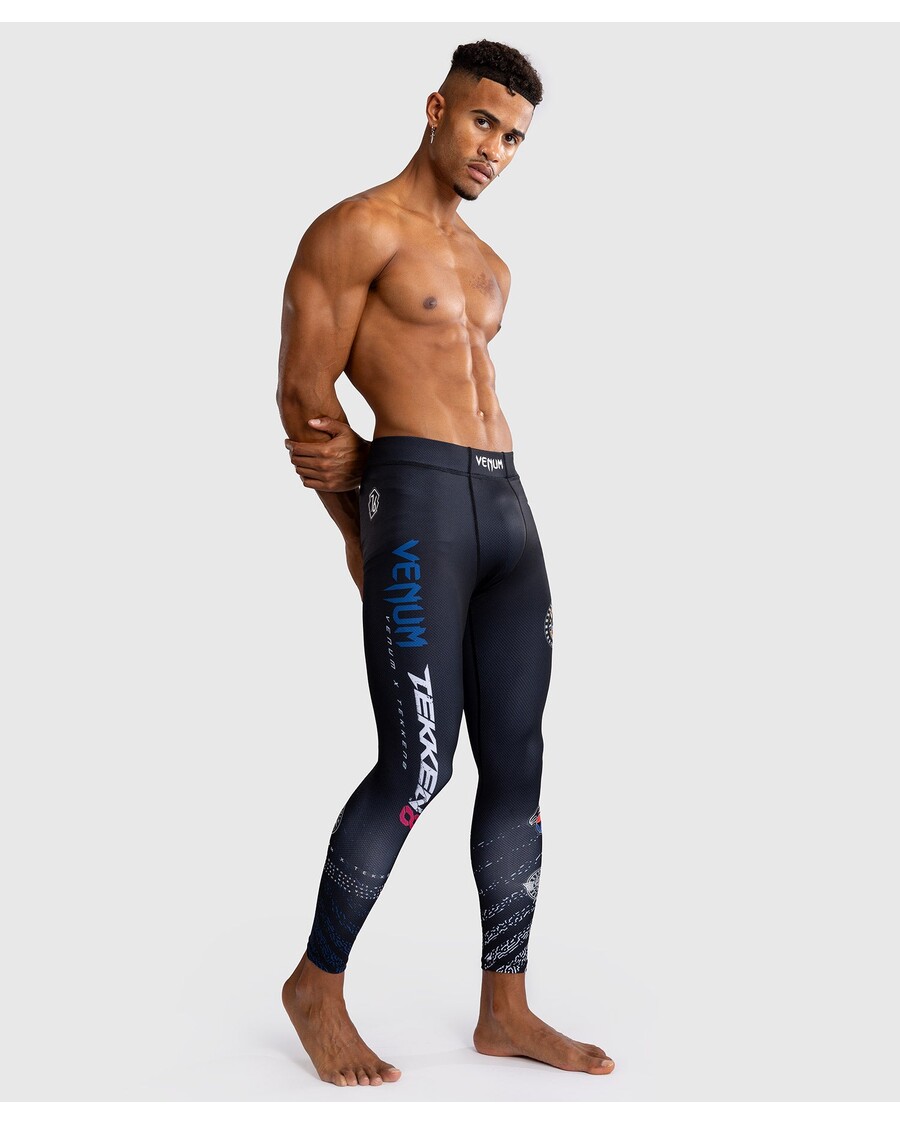 Venum X Tekken 8 - Paul Phoenix Spats - černo/modrá