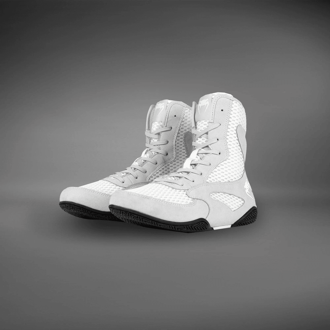 Venum Contender Boxing Shoes - White/Grey