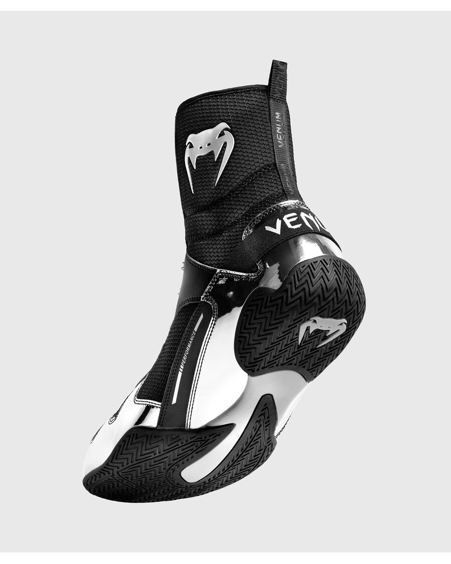 Boksarski Copati Venum Elite - črni/srebrni