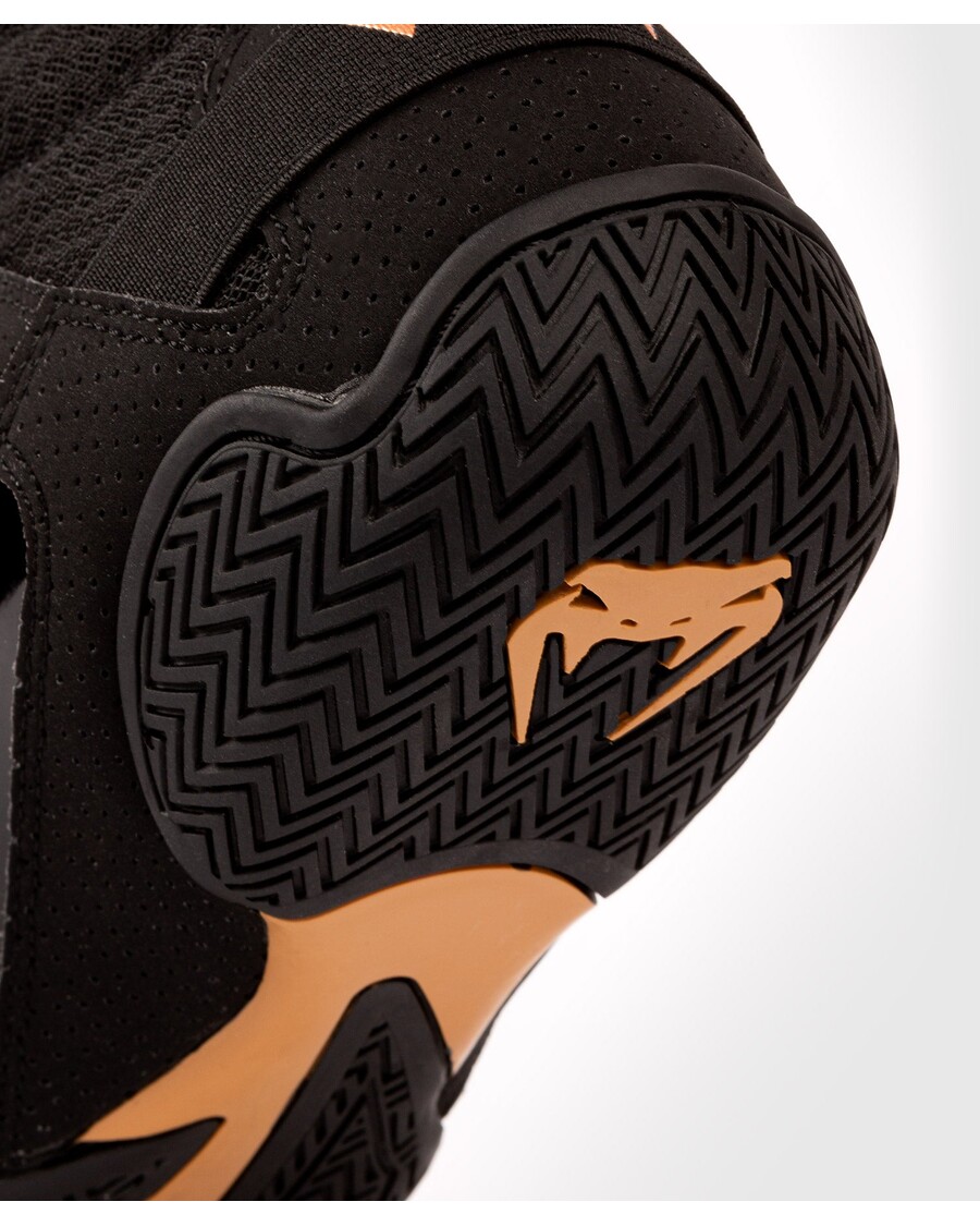 Buty Bokserskie Venum Elite – Czarno/brązowe