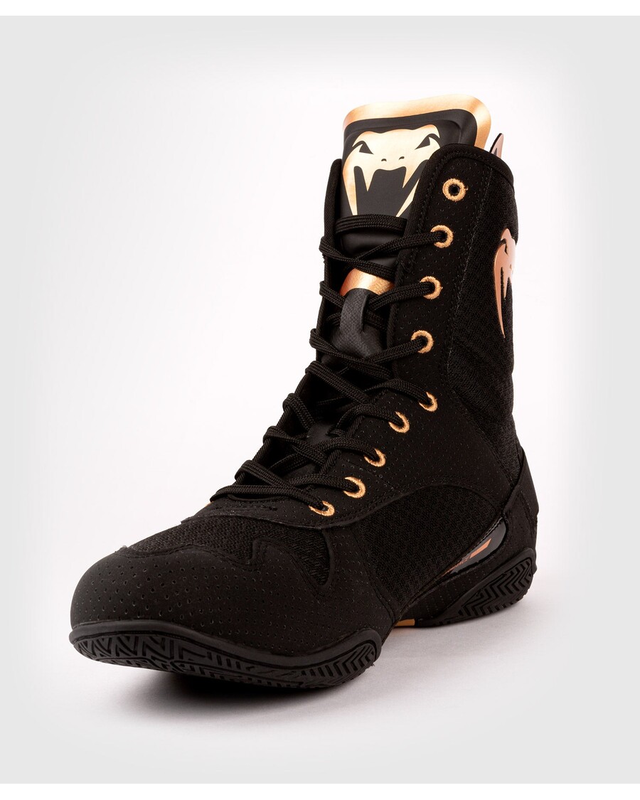 Buty Bokserskie Venum Elite – Czarno/brązowe