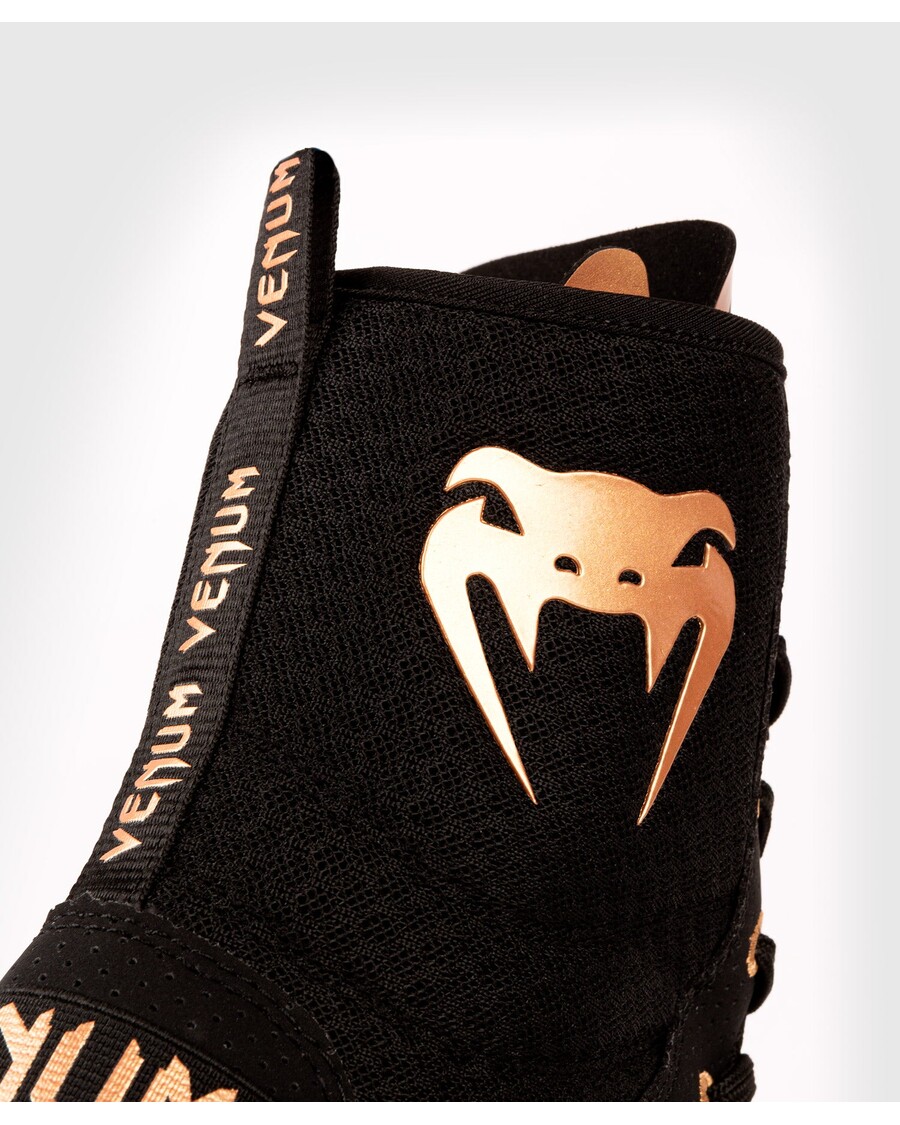 Buty Bokserskie Venum Elite – Czarno/brązowe