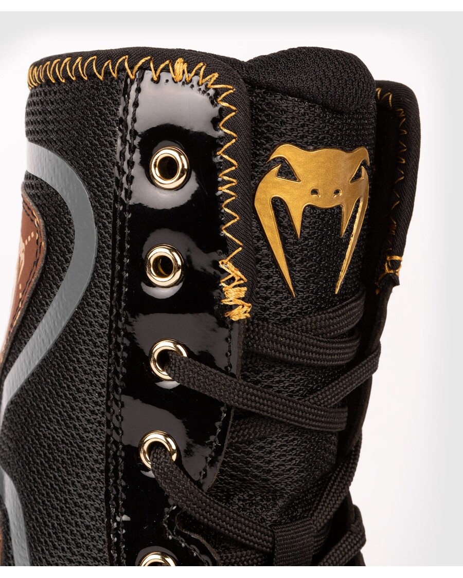 Boksarski čevlji Venum Elite Evo Monogram – črni/rjavi