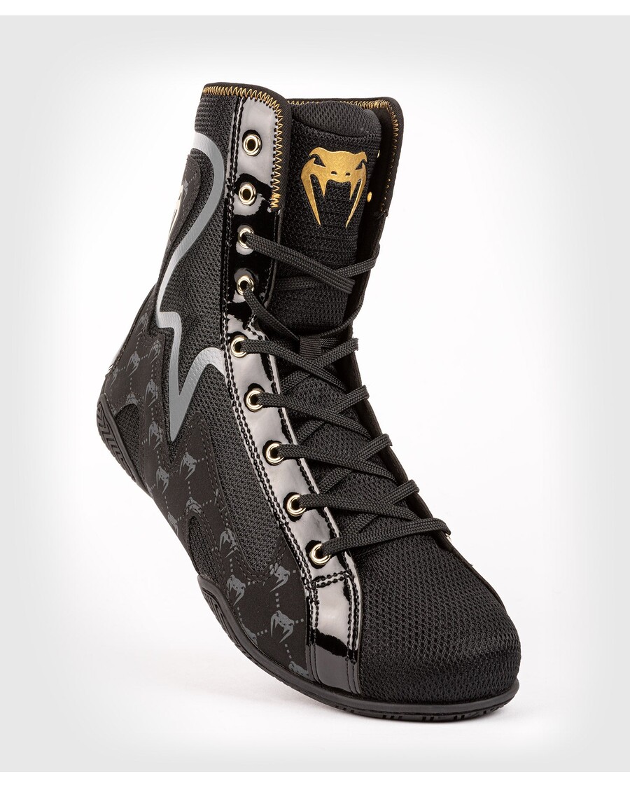 Sepatu Tinju Venum Elite Evo Monogram – Hitam
