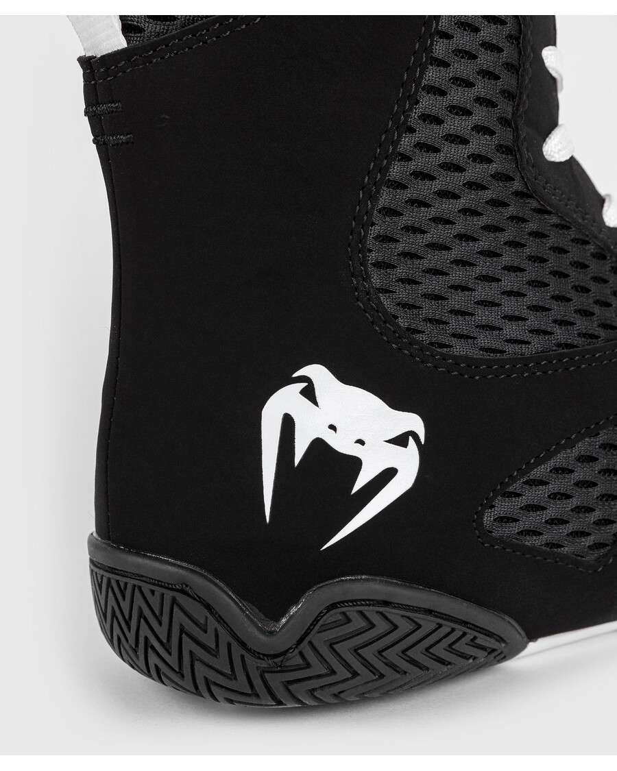 Venum Contender Boxing Shoes - Black/White