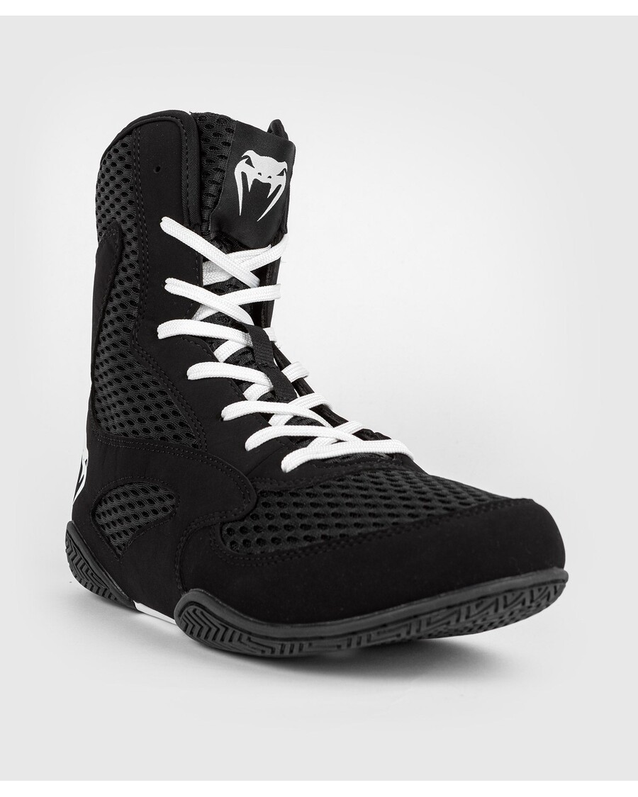 Venum Contender Boxing Shoes - Black/White