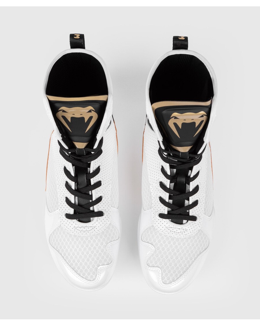 Venum Eliit Poksijalatsid - Valge/must/kuldne