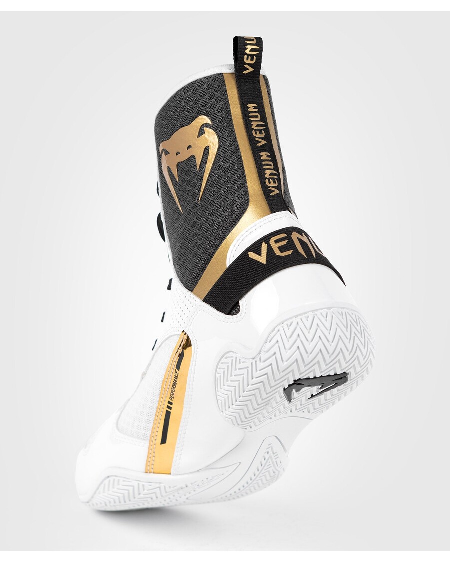 Venum Eliit Poksijalatsid - Valge/must/kuldne