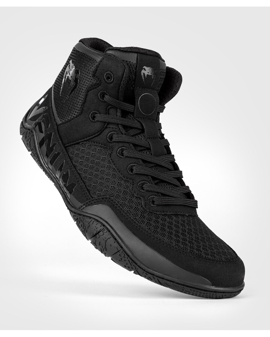 Venum Elit Güreş Ayakkabısı - Siyah/siyah