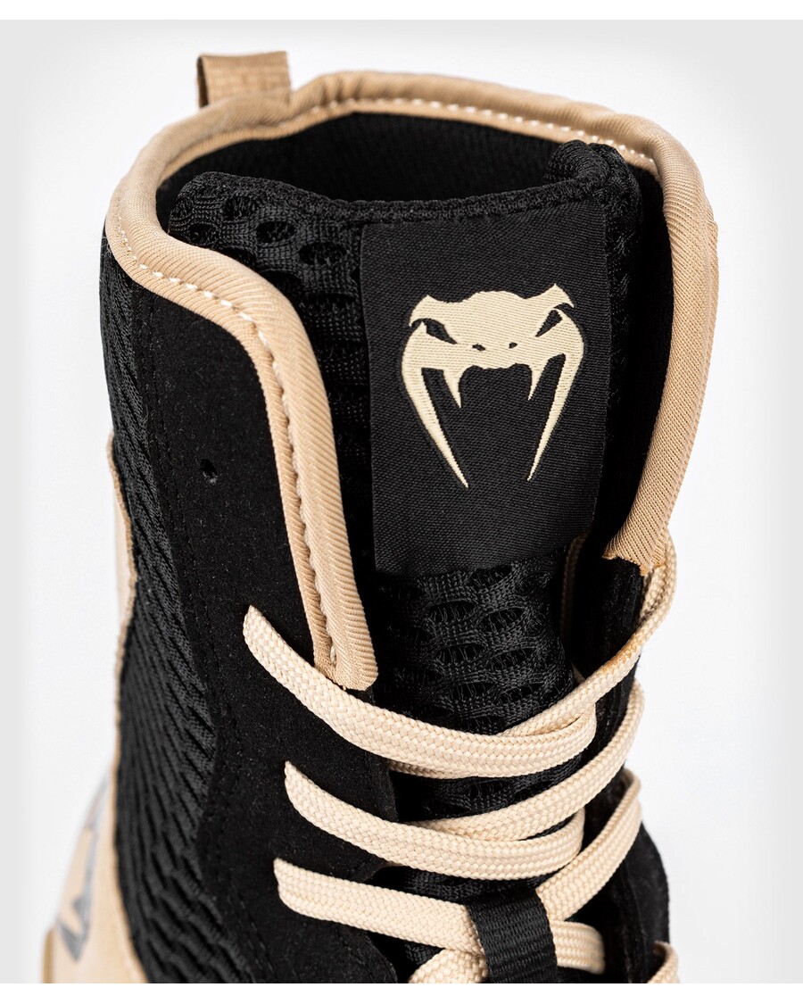 Venum コンテンダー ボクシング シューズ - ブラック/サンド