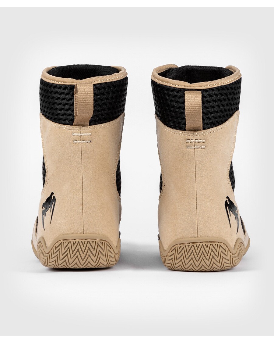 Venum コンテンダー ボクシング シューズ - ブラック/サンド