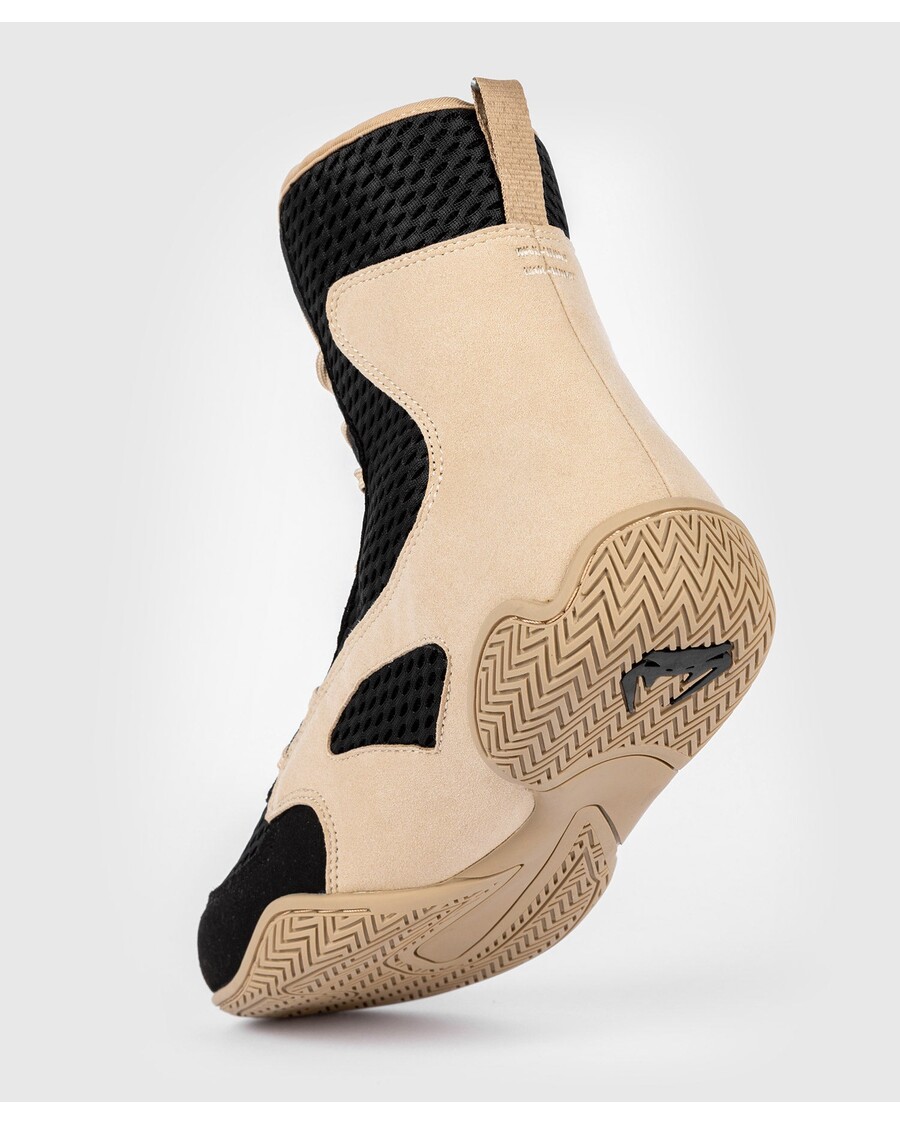 Venum コンテンダー ボクシング シューズ - ブラック/サンド