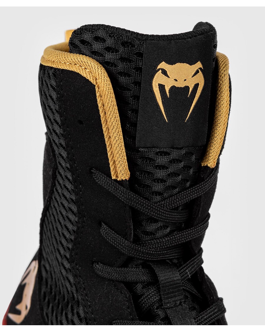 Боксерские кроссовки Venum Contender - черный/золотой/красный