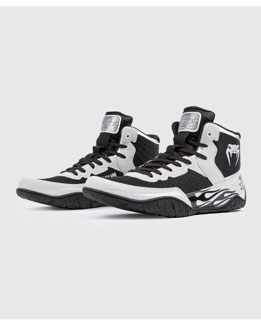Sepatu Gulat Venum X Dodge Demon 170 - Abu-abu