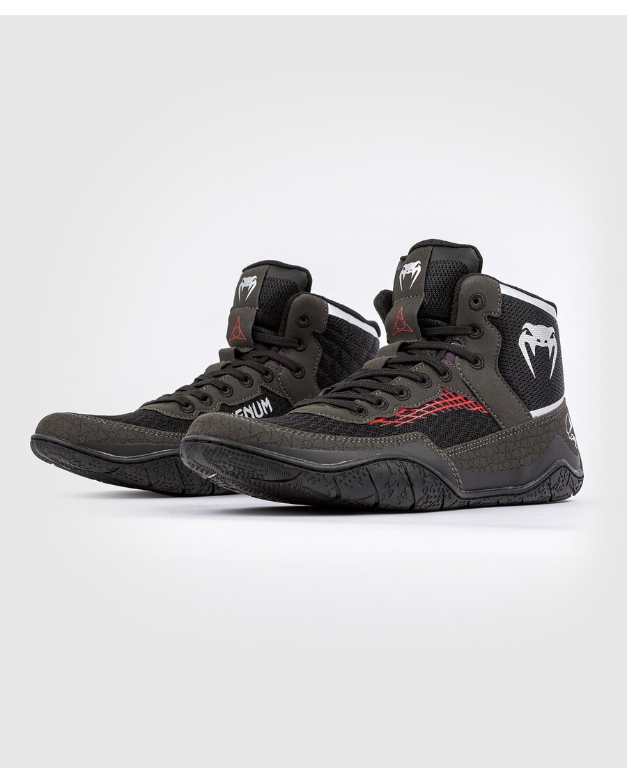 Sepatu Gulat Venum X Dodge Banshee - Hitam - Hitam