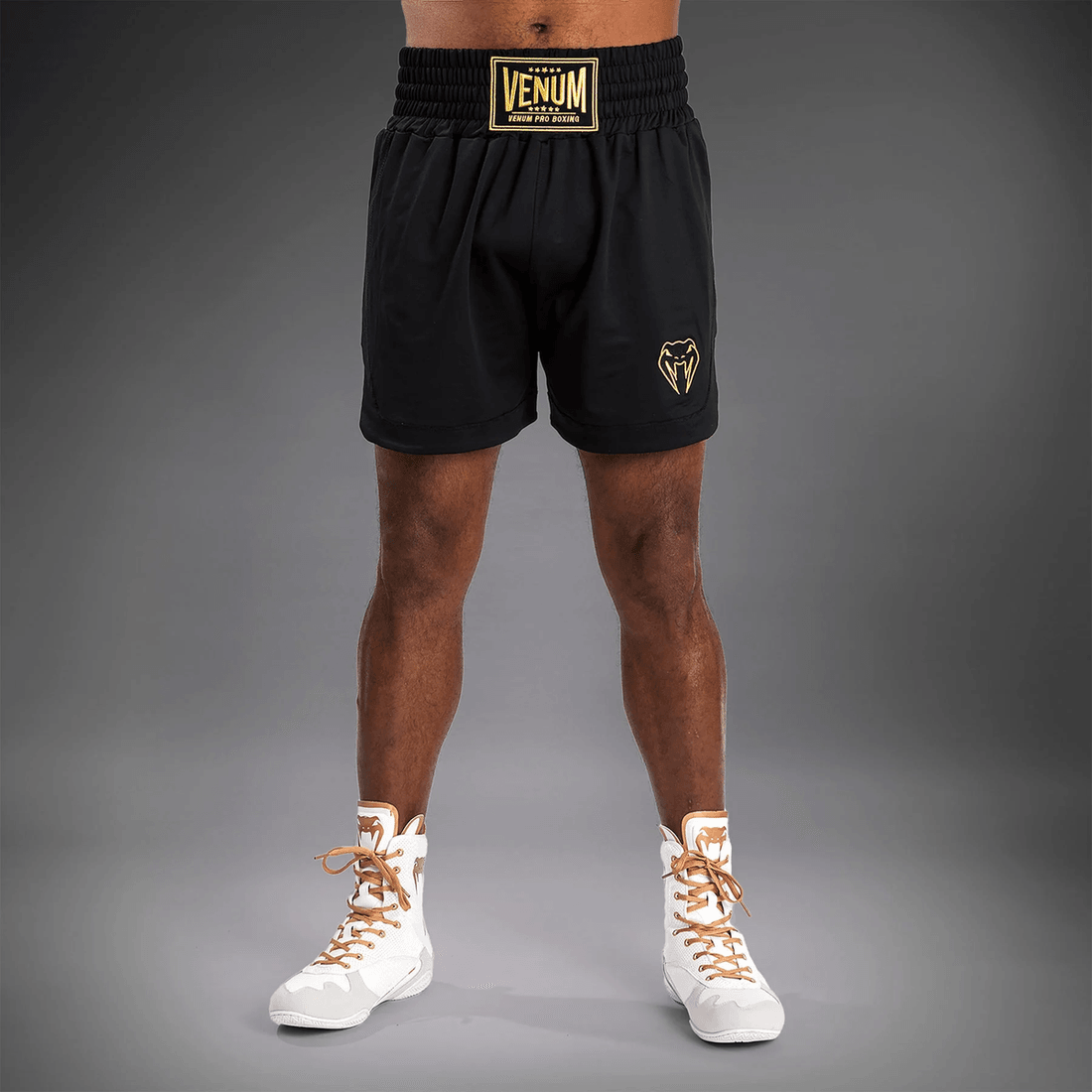 Venum Classic Boxing Shorts - Black/Gold