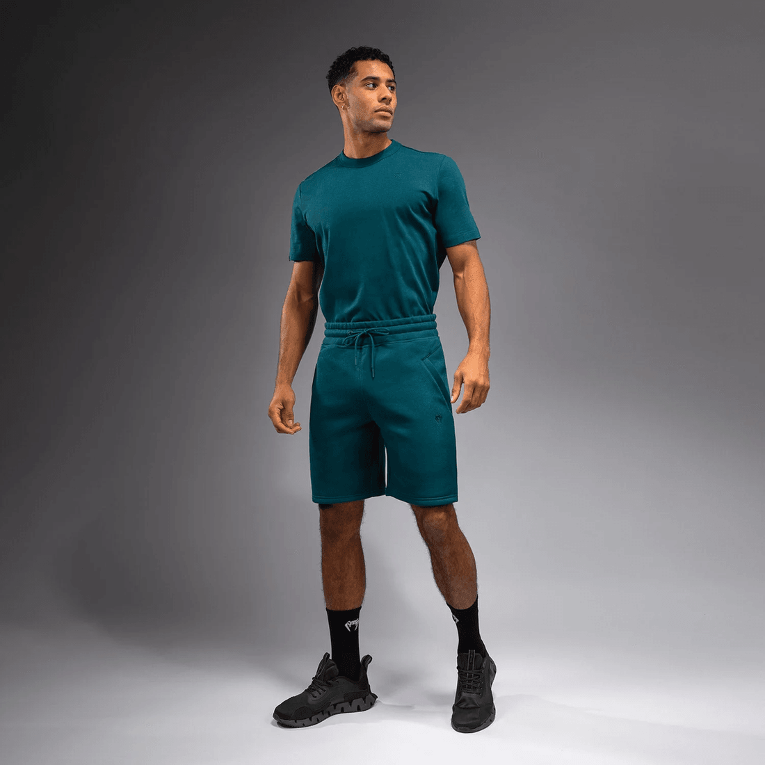 Venum Silent Power Cotton Shorts - Paon Green
