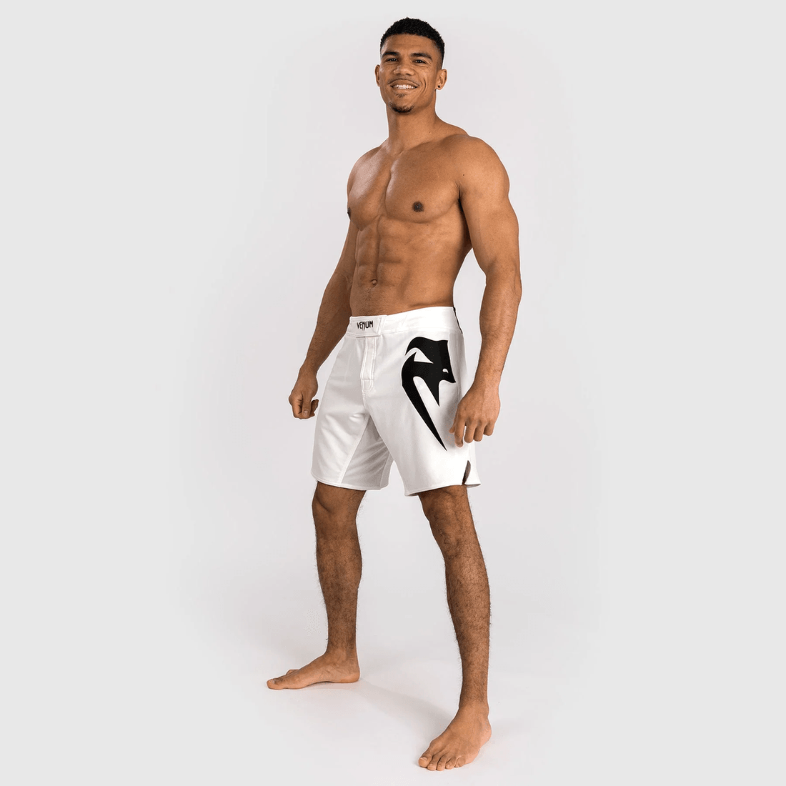 Venum Light 5.0 Fight Shorts - White/Black