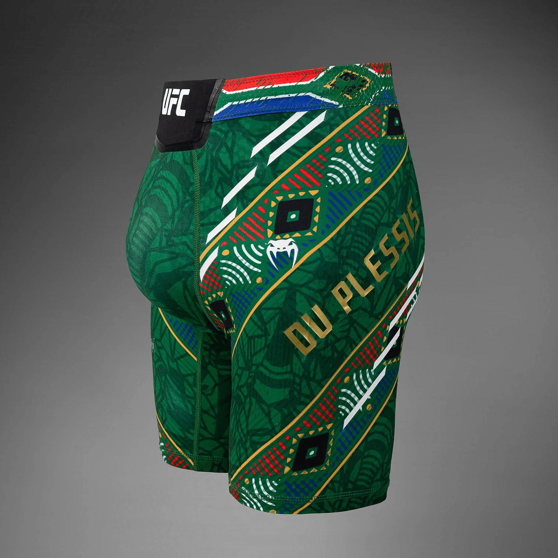 Men's UFC Unrivaled by Venum Green Dricus Du Plessis Vale Tudo Short