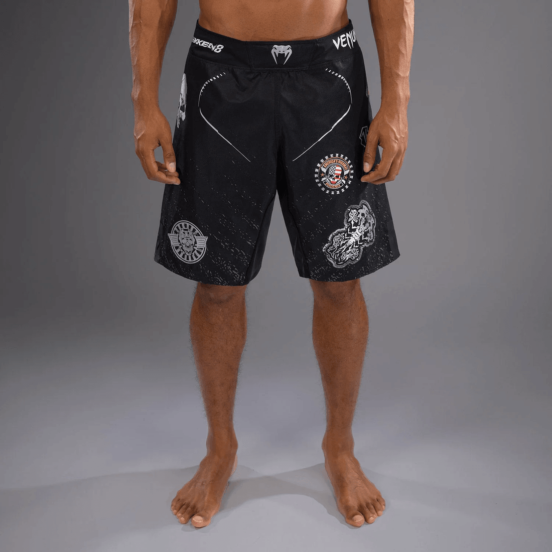 Venum x TEKKEN 8 - Paul Phoenix Fight Shorts - Black