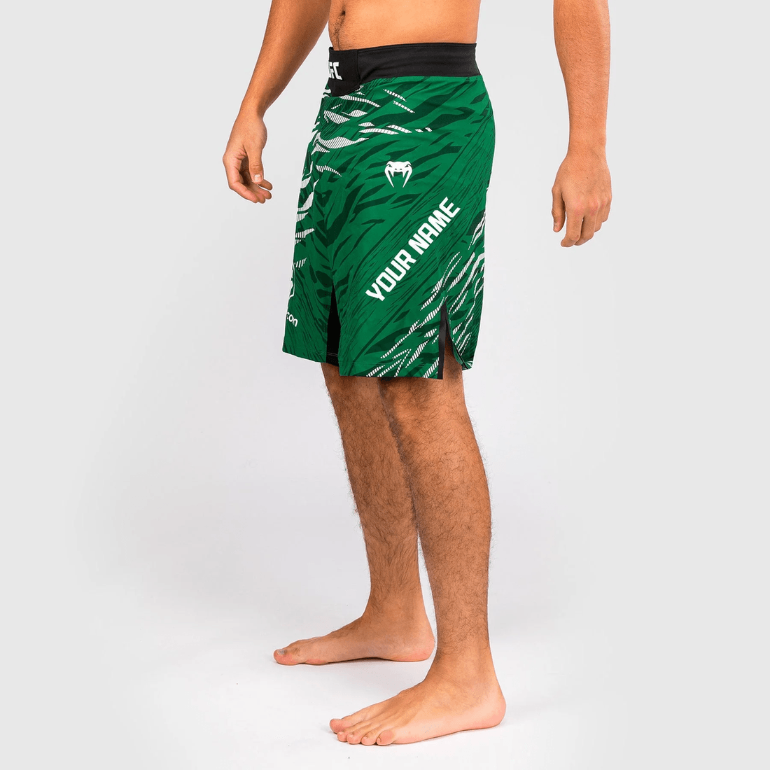 UFC Fusion by Venum Personalized Authentic Fight Night Men's Fight Short - Long Fit - Green