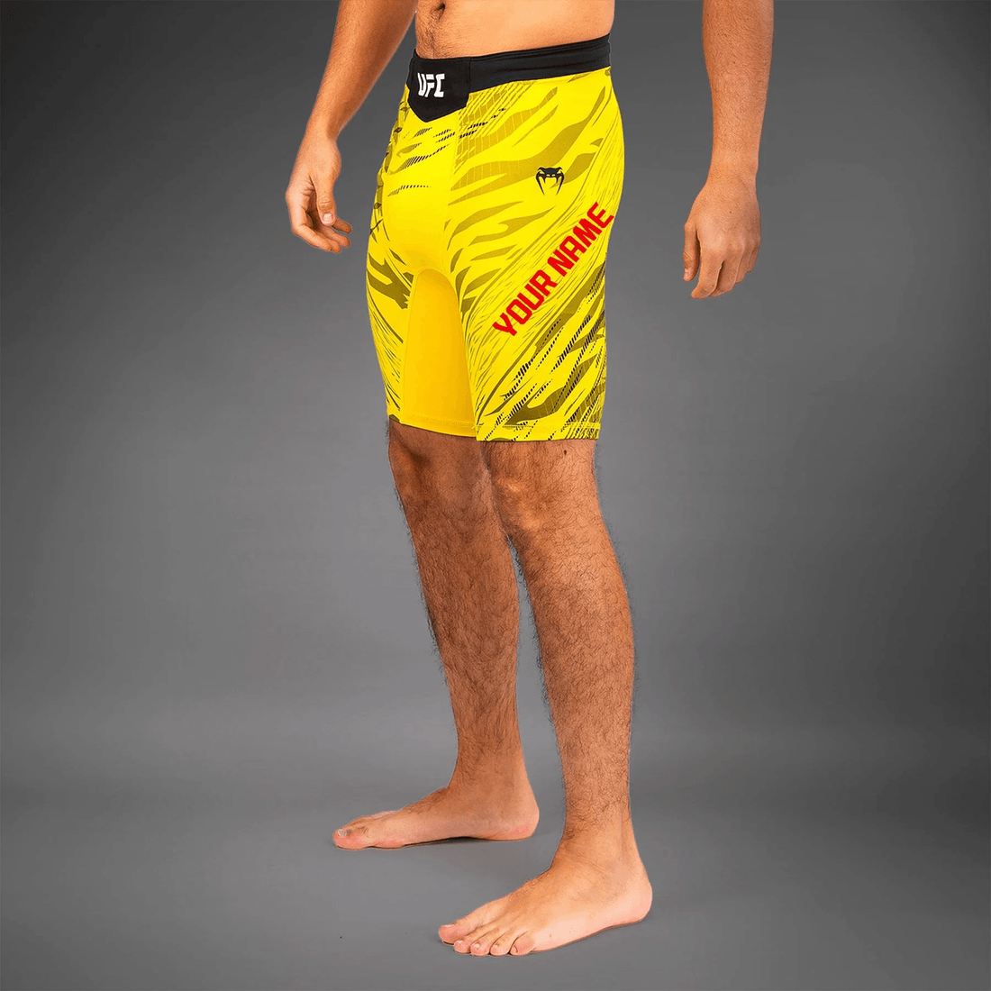 UFC Fusion by Venum Personalized Authentic Fight Night Men’s Vale Tudo Short - Yellow