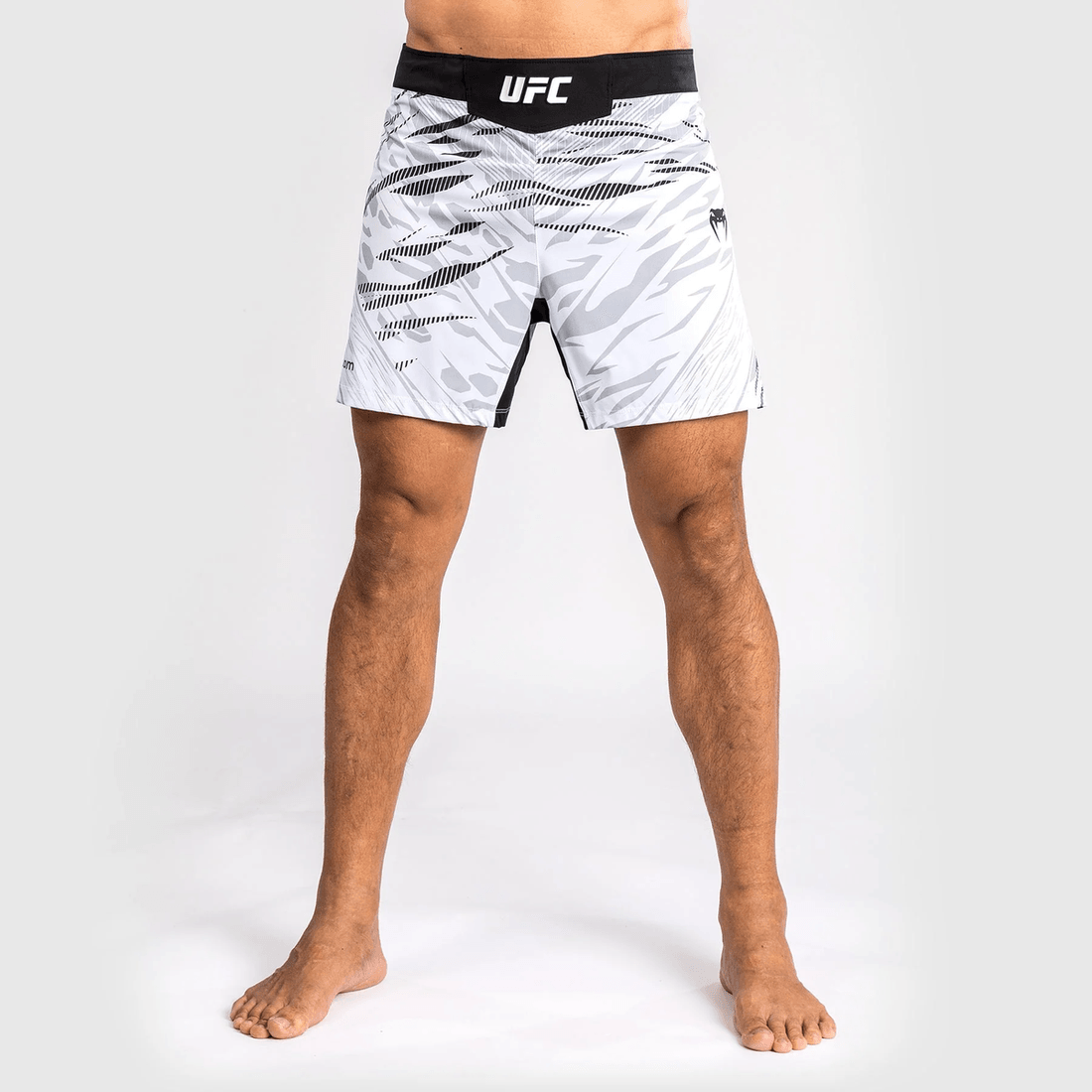 UFC Fusion by Venum Authentic Fight Night Men’s Fight Short - Short Fit - White