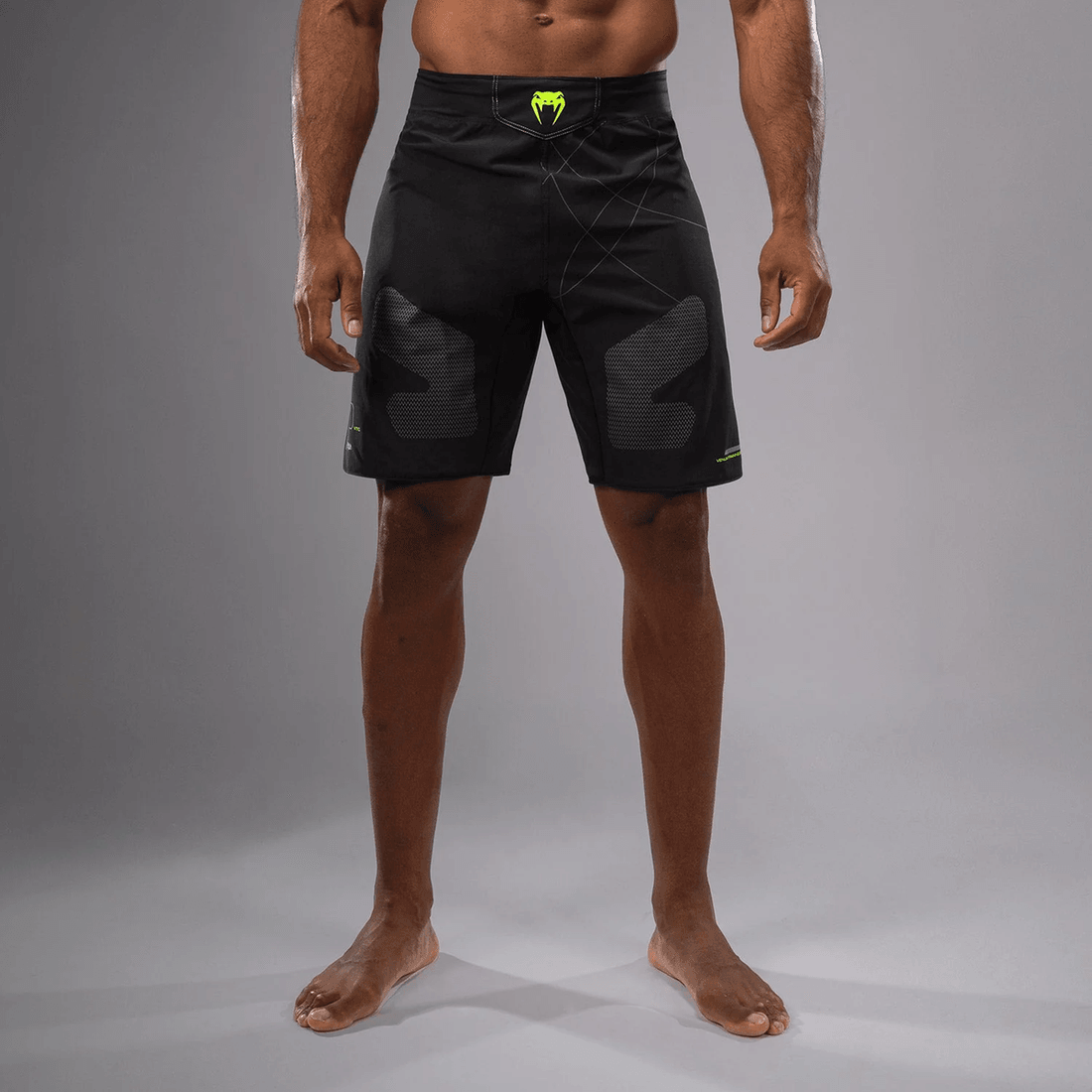 Venum Training Camp 4.0 Fight Short - Black/Neon Green